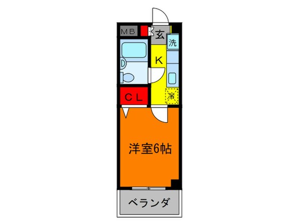 アルファ－マンションの物件間取画像